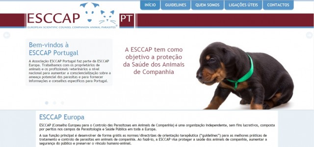 New website for ESCCAP Portugal