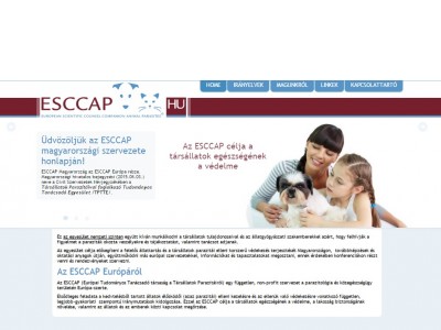 New website for ESCCAP Hungary