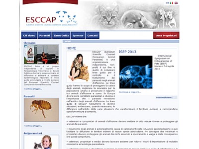 ESCCAP Italy new website
