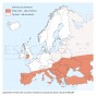 Approximate overview of the occurrence of Echinococcus granulosus strains in Europe (© ESCCAP)